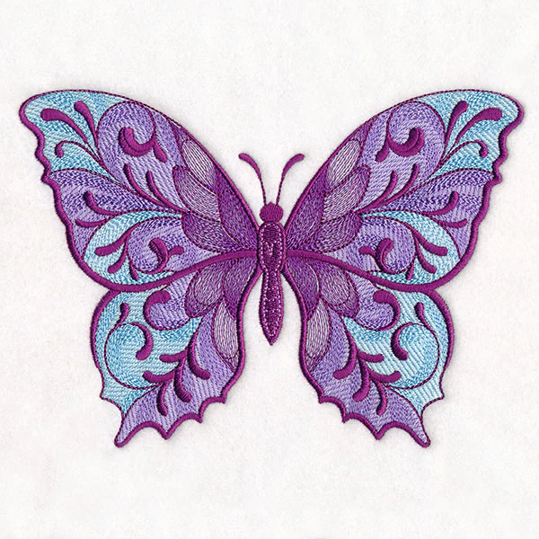 Butterfly & Flowers Pillow Pair - Image 8