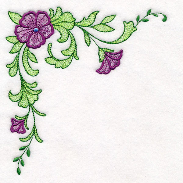 Butterfly & Flowers Pillow Pair - Image 9