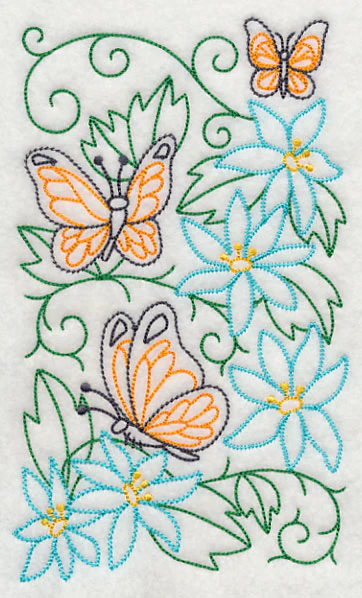 Butterfly Garden 1 (Vintage) - Image 3