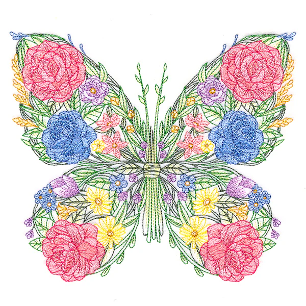 Butterfly in Blooms - Image 3