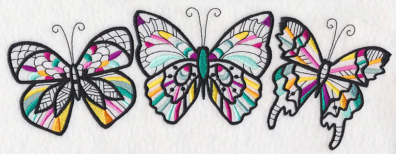 Butterfly Kaleidoscope (Blackwork) - Image 5