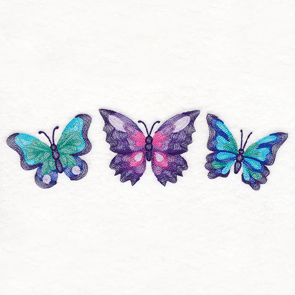 Butterfly Kaleidoscope Trio - Image 3