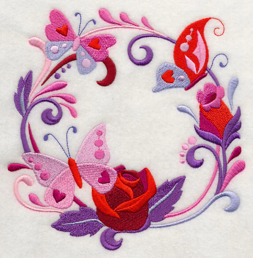 Butterfly Kisses Wreath - Image 2