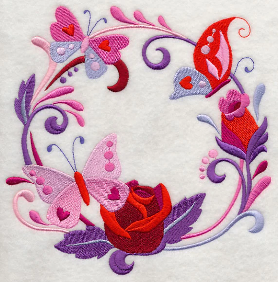 Butterfly Kisses Wreath - Image 6