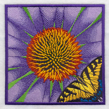 Butterfly on Coneflower - Image 3