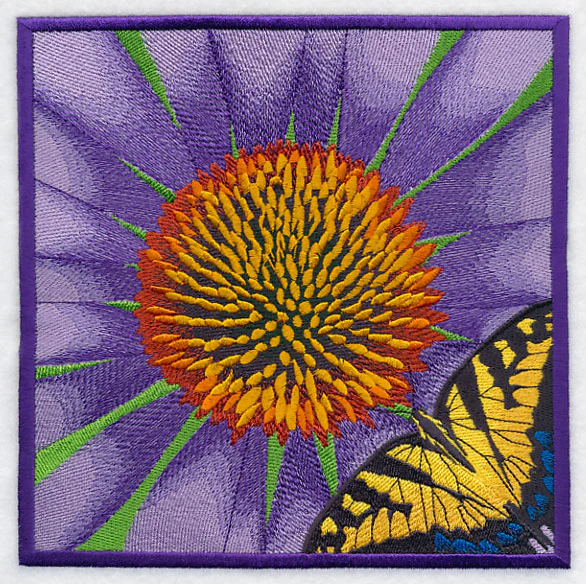 Butterfly on Coneflower - Image 6