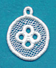 Button Charm (Lace) - Image 3