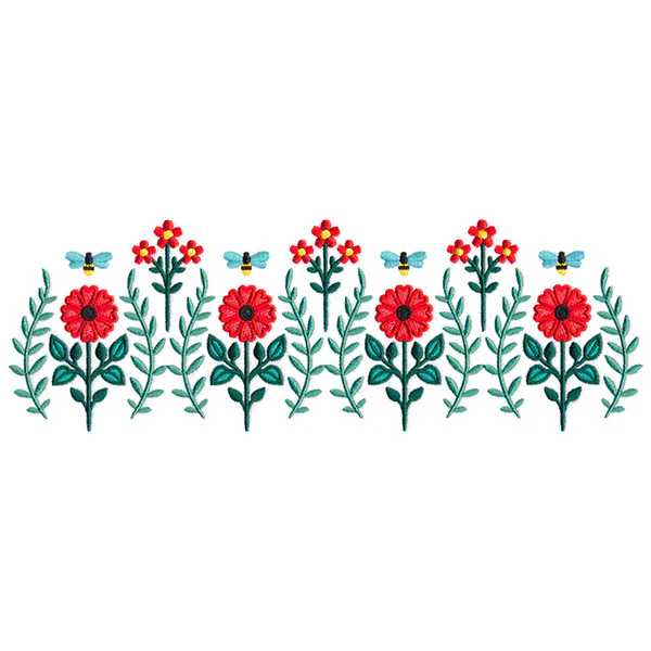 Buzzin' Blooms Border - Image 9