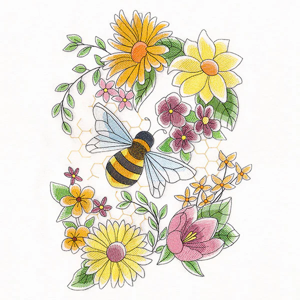 Buzzing Bee and Blooms Feature - Image 7