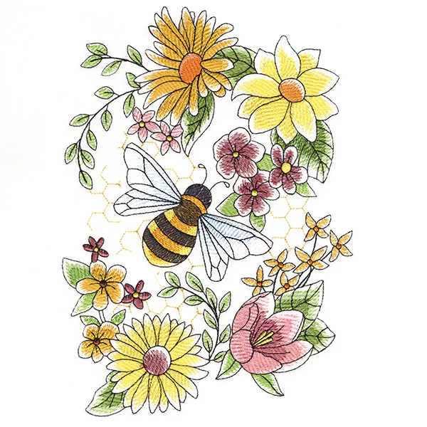 Buzzing Bee and Blooms Feature - Image 9