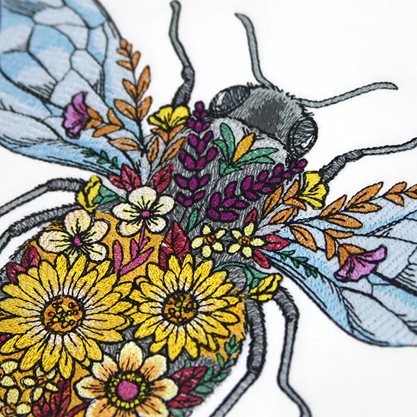 Buzzing Bee in Flowers - Image 12