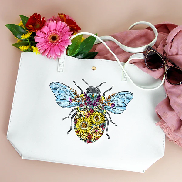 Buzzing Bee in Flowers - Image 8