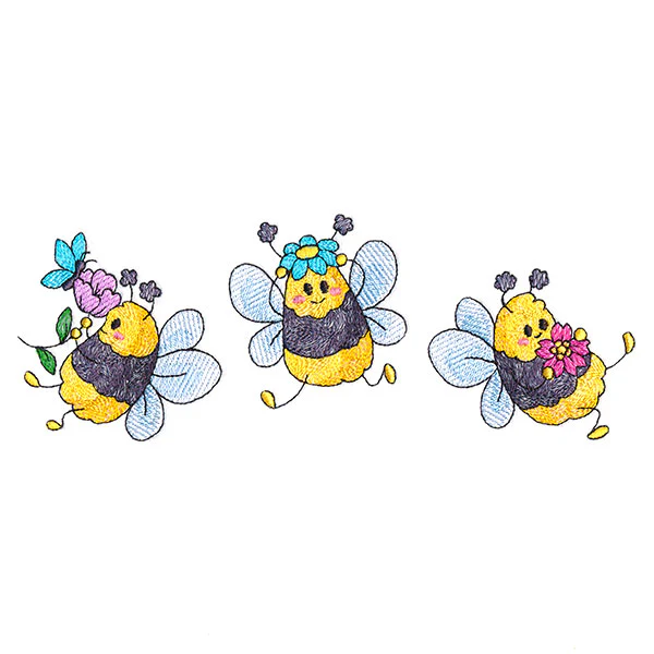 Buzzing Bee Trio - Image 3