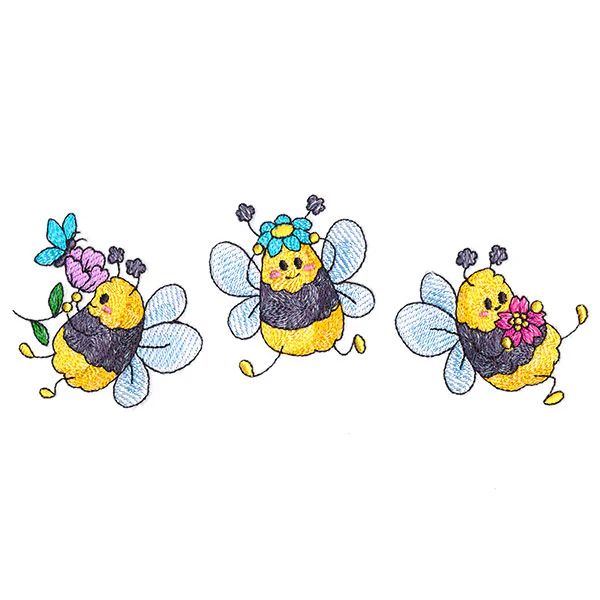 Buzzing Bee Trio - Image 4