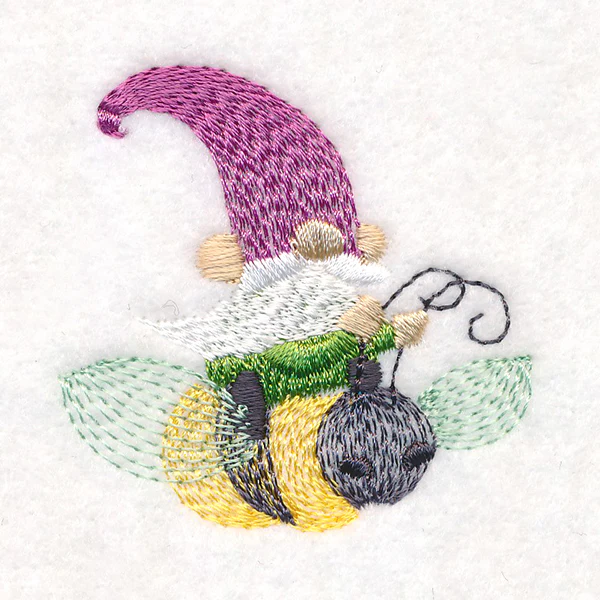 Buzzing Through Spring Gnome - Image 3