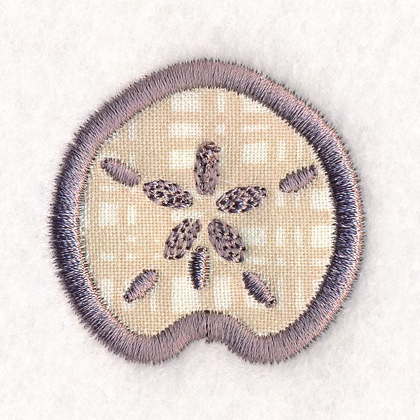 By the Sea Border - Sand Dollar 1 (Applique) - Image 4