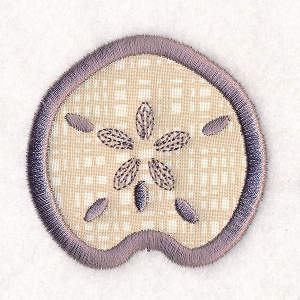 By the Sea Border - Sand Dollar 1 (Applique) - Image 5