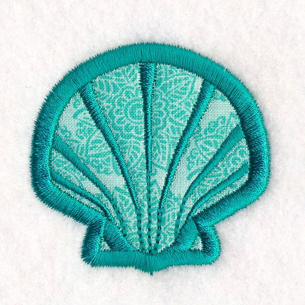 By the Sea Border - Seashell 1 (Applique) - Image 3