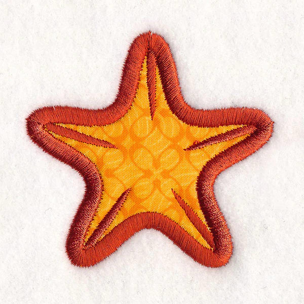 By the Sea Border - Starfish 1 (Applique) - Image 5