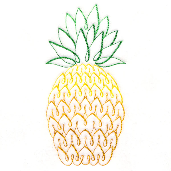 Calligraphic Pineapple - Image 2