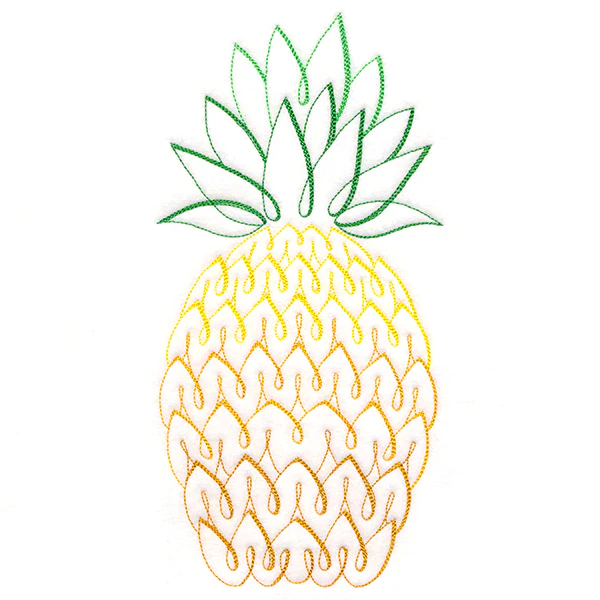 Calligraphic Pineapple - Image 4