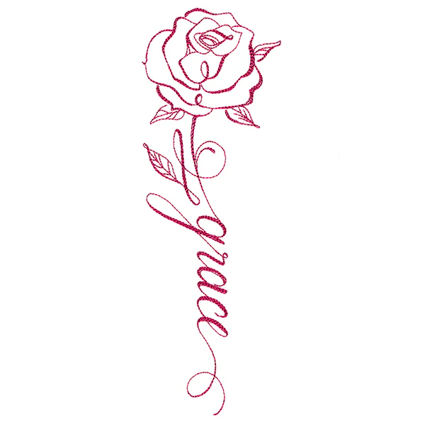 Calligraphy in Bloom - Grace - Image 3