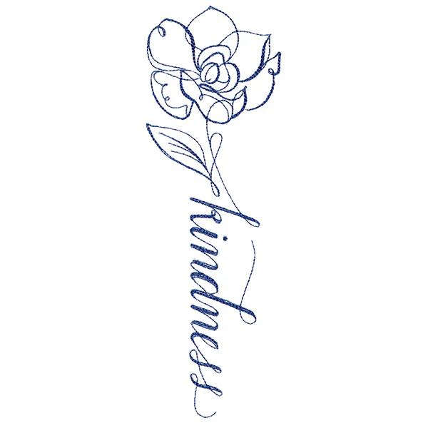 Calligraphy in Bloom - Kindness - Image 3
