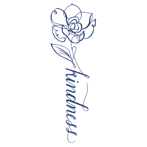 Calligraphy in Bloom - Kindness - Image 4