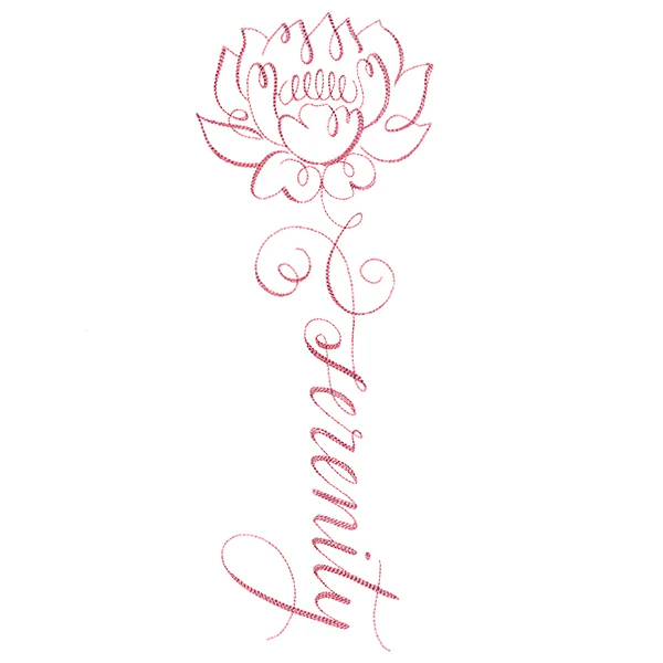 Calligraphy in Bloom - Serenity - Image 6
