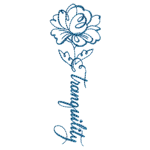 Calligraphy in Bloom - Tranquility - Image 5