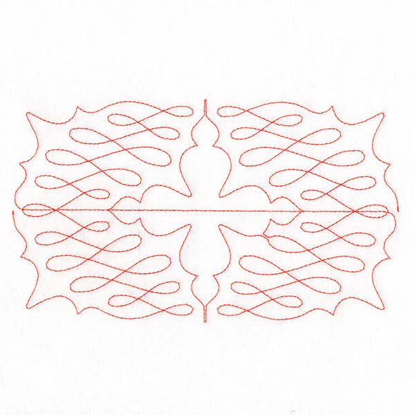 Calligraphy on Repeat (Edge-to-Edge Quilting) - Image 3