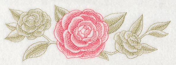 Camellia Border (Toile) - Image 3