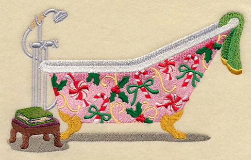 Candy Cane Bathtub - Image 3