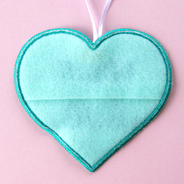 Candy Heart Treat Holder - Love Bug (In-the-Hoop) - Image 2
