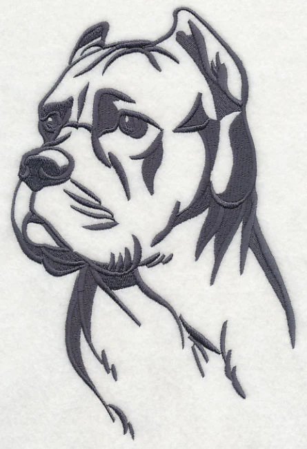 Cane Corso Silhouette (Cropped Ears) - Image 4