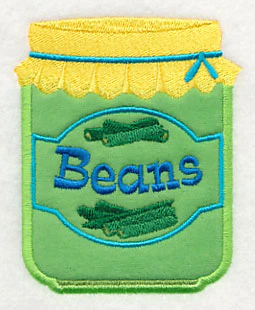 Canned Green Beans (Applique) - Image 2