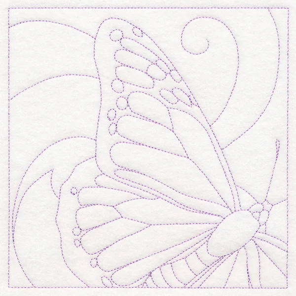 Captivating Butterfly Quilting Square (Double Run) - Image 3