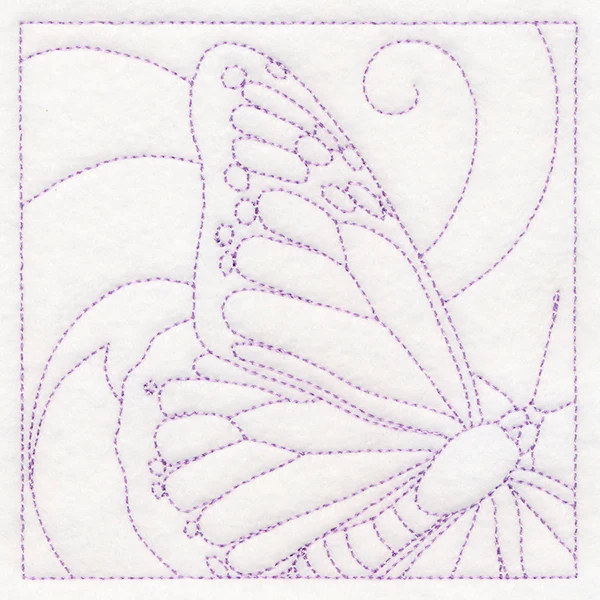 Captivating Butterfly Quilting Square (Double Run) - Image 5