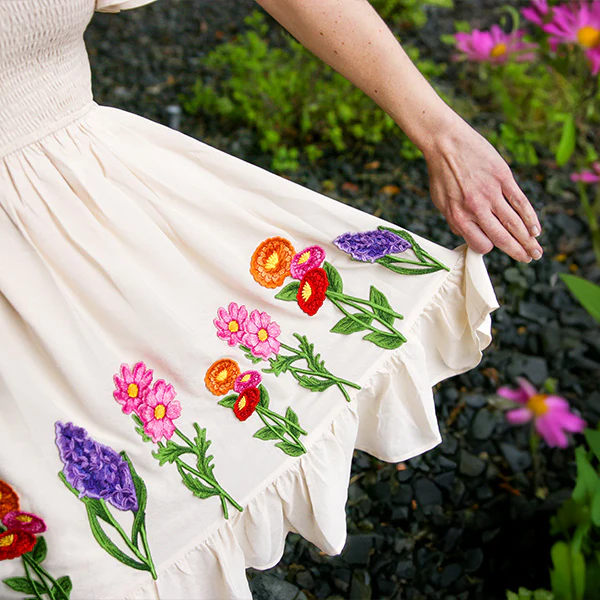 Captivating Zinnia Flowers (In-the-Hoop) - Image 7