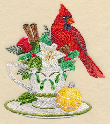 Cardinal and Christmas Tea - Image 3