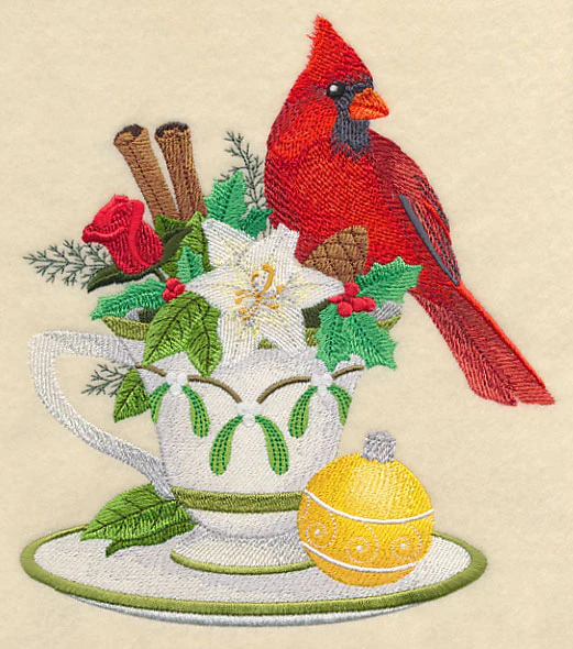 Cardinal and Christmas Tea - Image 4