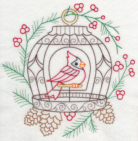 Cardinal Birdcage (Vintage) - Image 6