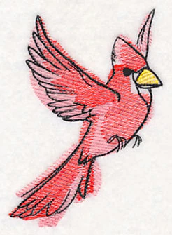 Cardinal in Watercolor - Image 4