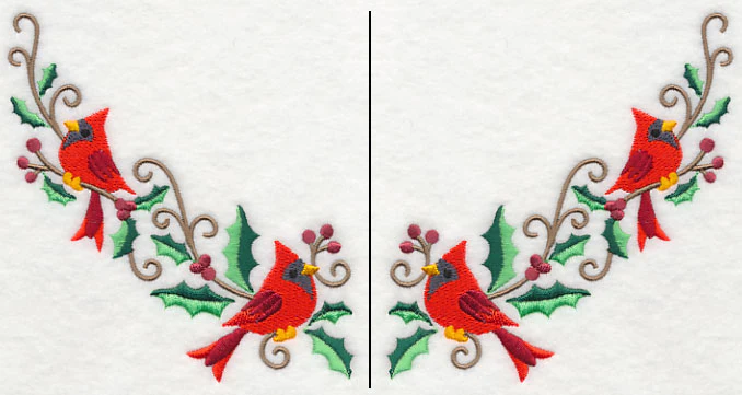 Cardinal Neckline (Crewneck) (Split)