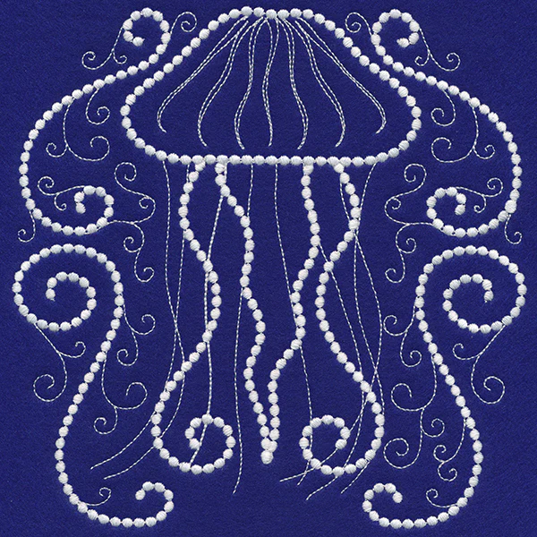 Caribbean Jellyfish (Candlewicking)