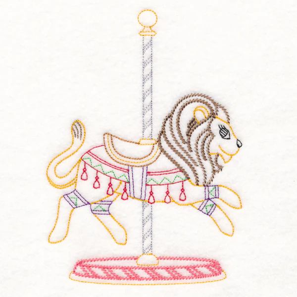 Carousel Lion (Vintage) - Image 3