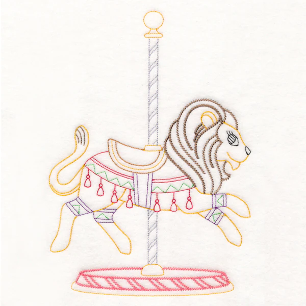 Carousel Lion (Vintage) - Image 5