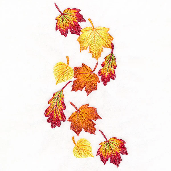 Cascading Leaves in Autumn - Image 2