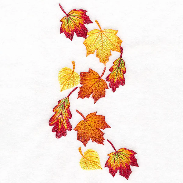Cascading Leaves in Autumn - Image 3