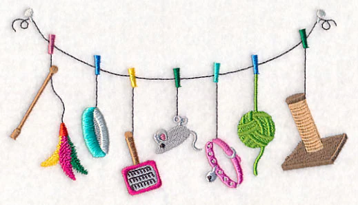 Cat Clothesline - Image 5